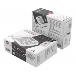 PRO+(G-TELWARE®)(Nouveauté mondiale) Silence SOS Technique Téléphone senior Appel d'urgence 2025/ SOSParam.einstellb.