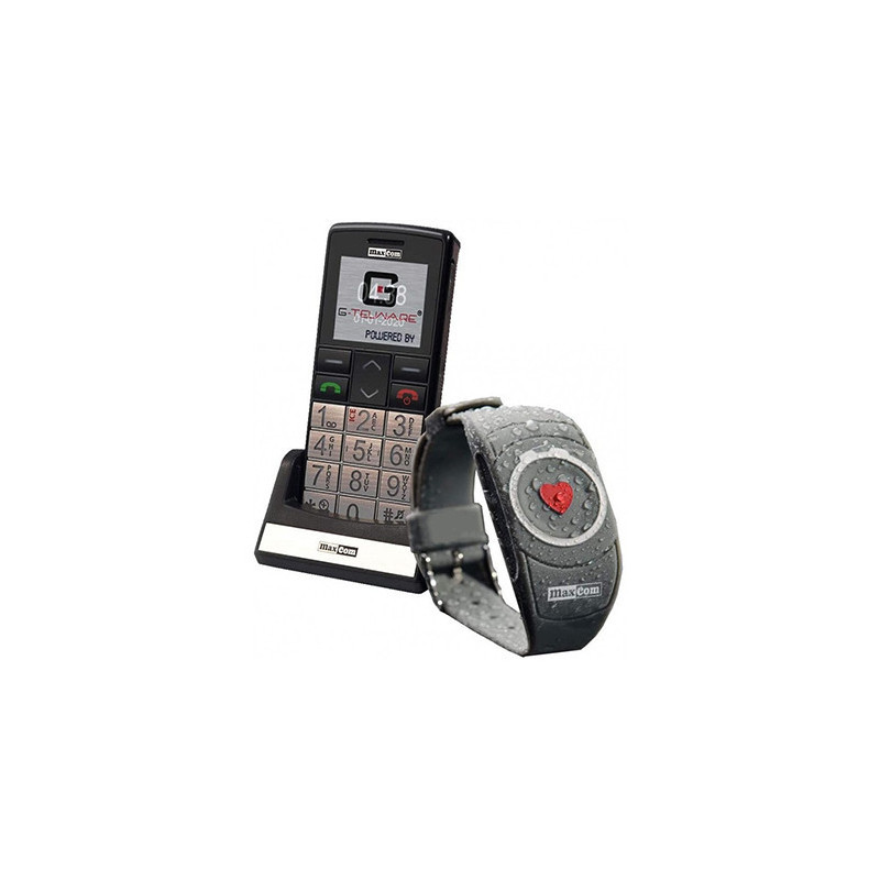Seniorenhandy mit SOS ARMBAND MAXCOM MM715 (G-TELWARE®)! Seniorenhandy mit SOS ARMBAND MAXCOM MM715 (G-TELWARE®)!