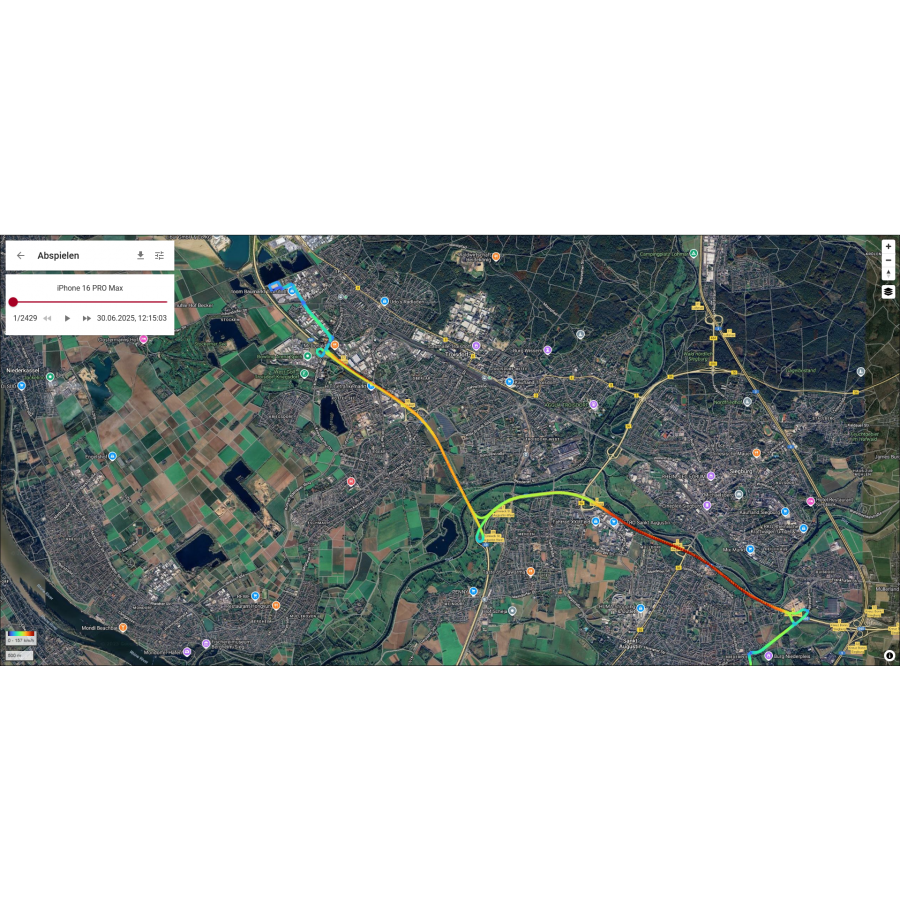 Exemplary map display!