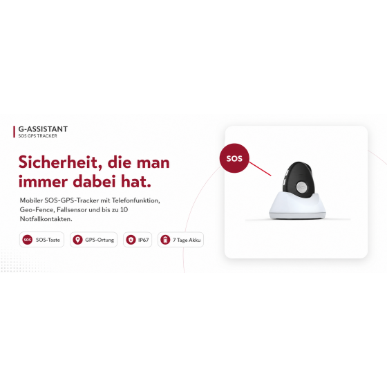SOS-Tracker-Senioren-Kinder-GPS Ortungssystem