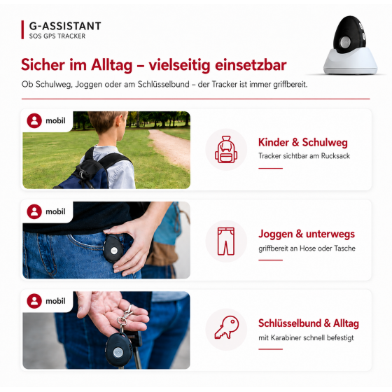 SOS-Tracker-Senior-Child GPS tracking system