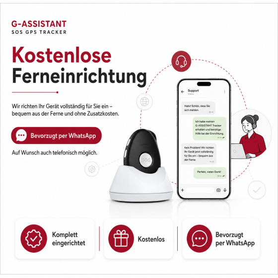 SOS-Tracker-Senioren-Kinder-GPS Ortungssystem