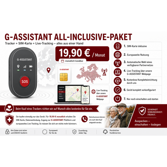 G-ASSISTANT Pacchetto all-inclusive – accendi e parti subito