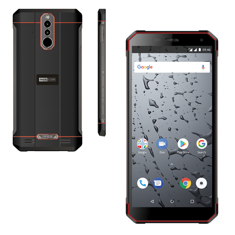 ²-DUAL SIM MS571 /4G/Android/Strong -Outdoor- Handy-Rugged von G-TELWARE®!