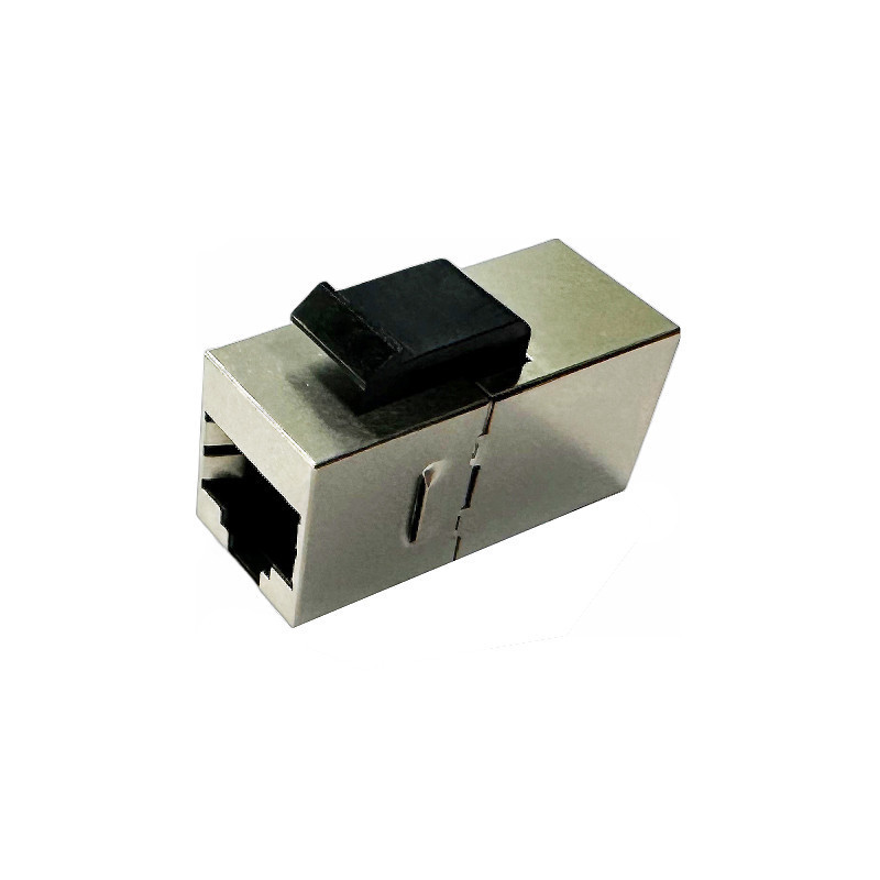 G-TELWARE -Pack Cat6 Shielded Inline Modular Coupler mit Keystone Latch, RJ45 Modular Coupler für Panel-Anschluss, Cat6 8P /