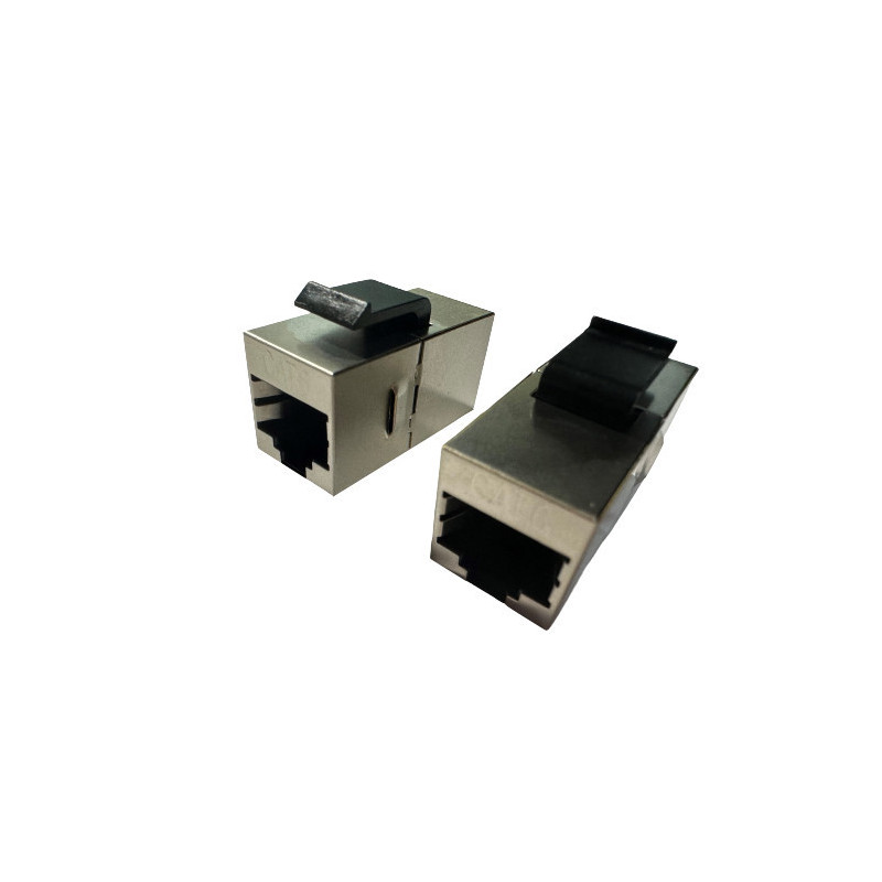 G-TELWARE -Pack Cat6 Shielded Inline Modular Coupler mit Keystone Latch, RJ45 Modular Coupler für Panel-Anschluss, Cat6 8P / G-TELWARE -Pack Cat6 Shielded Inline Modular Coupler mit Keystone Latch, RJ45 Modular Coupler für Panel-Anschluss, Cat6 8P /